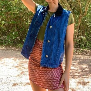 VINTAGE 80’s Denim Vest